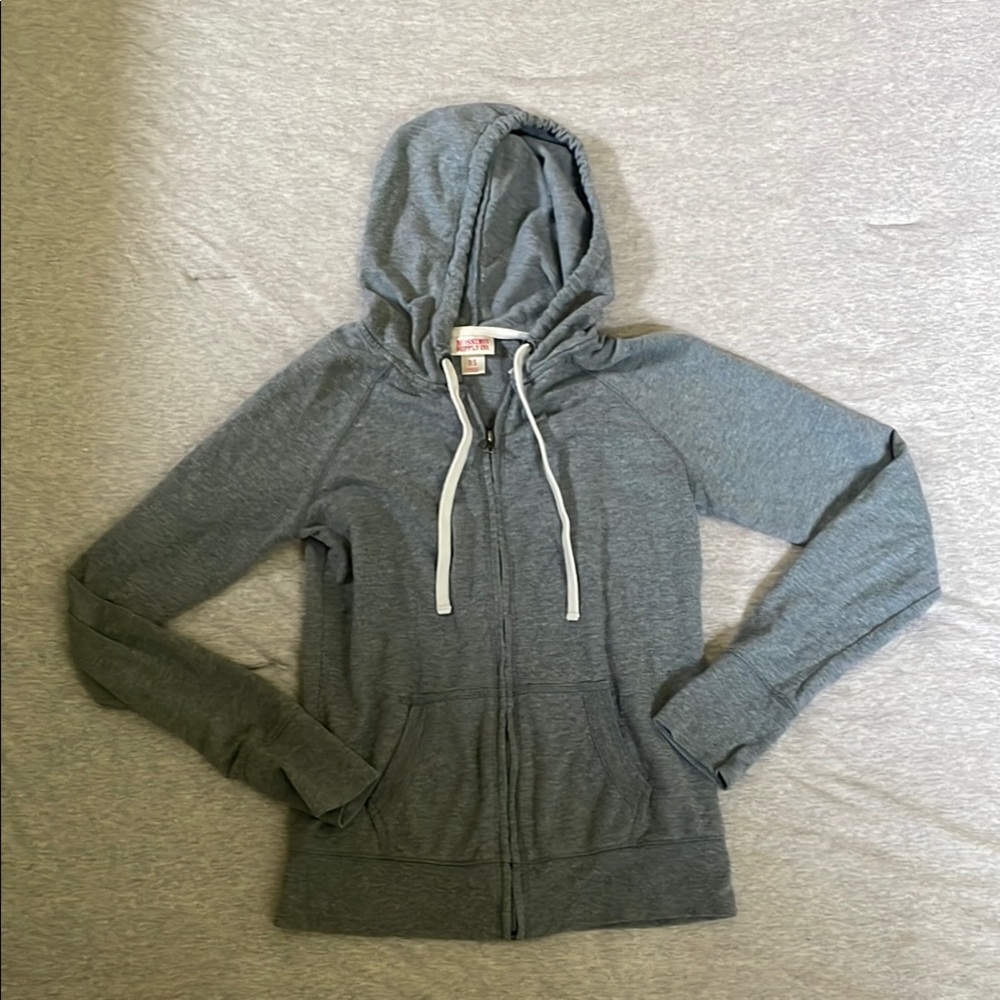 Mossimo Supply Co. Heather Gray Hoodie